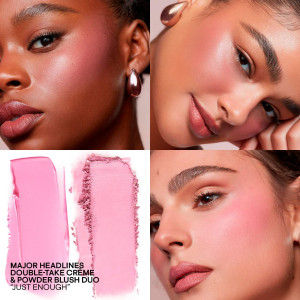 Дуэт кремовых и пудровых румян PATRICK TA Major Headlines Double-Take Crème & Powder Blush Duo - Just Enough