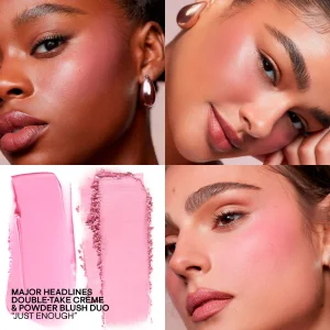 Дуэт кремовых и пудровых румян PATRICK TA Major Headlines Double-Take Crème & Powder Blush Duo - Just Enough
