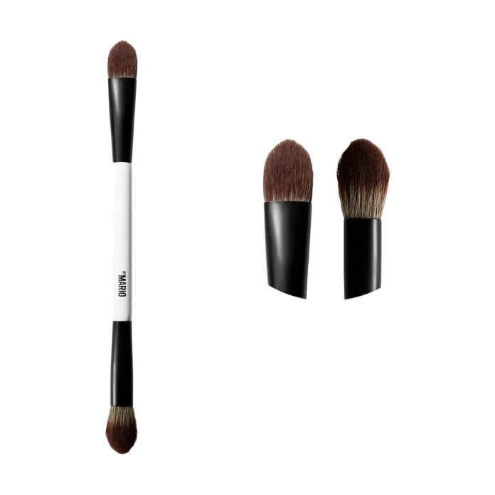 Двусторонняя кисть MAKE UP BY MARIO EF1 для кремовых и пудровых текстур