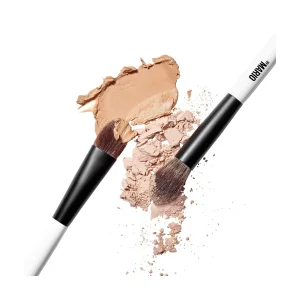 Двусторонняя кисть MAKE UP BY MARIO EF1 для кремовых и пудровых текстур