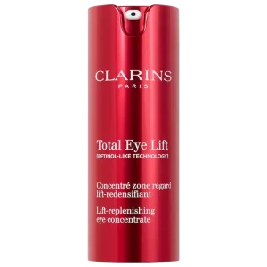 Clarins Total Eye Lift Refillable Eye Cream - 15 ml ko'z atrofi terisi uchun lifting-krem