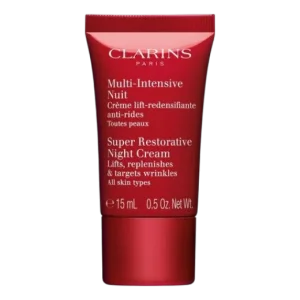 Clarins Super Restorative Night - 15 ml ajinlarga qarshi tungi krem