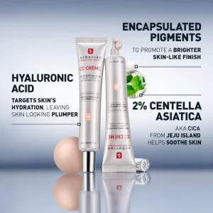 CC-крем с эффектом коррекции тона и естественного сияния Erborian CC Cream - Porcelain 40ml