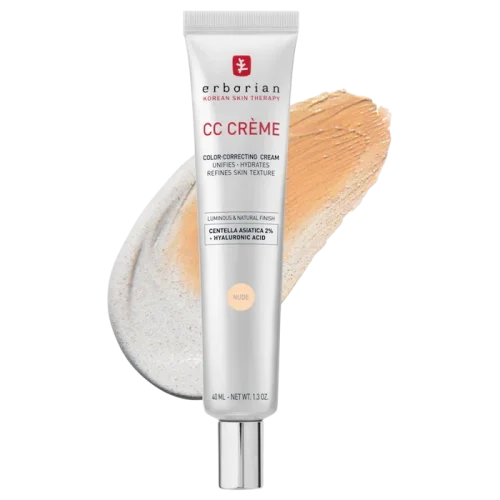 CC-крем с эффектом коррекции тона и естественного сияния Erborian CC Cream - Nude 40ml