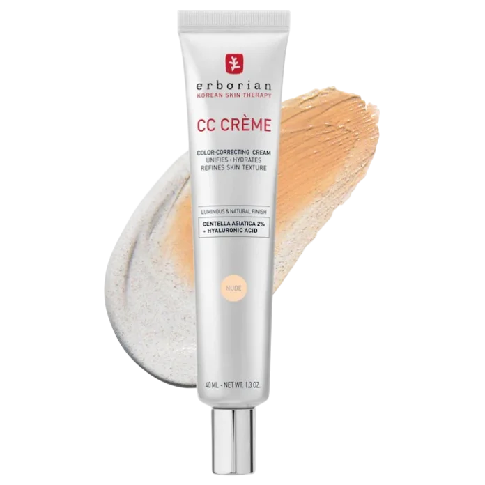 CC-крем с эффектом коррекции тона и естественного сияния Erborian CC Cream - Nude 40ml