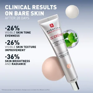 CC-крем с эффектом коррекции тона и естественного сияния Erborian CC Cream - Nude 40ml