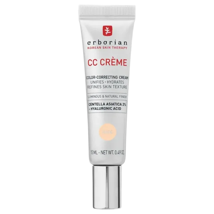 CC-крем с эффектом коррекции тона и естественного сияния Erborian CC Cream - Nude 15ml