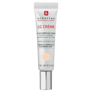 CC-крем с эффектом коррекции тона и естественного сияния Erborian CC Cream - Nude 15ml