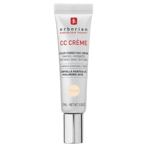 CC-крем с эффектом коррекции тона и естественного сияния Erborian CC Cream - Porcelain 15ml