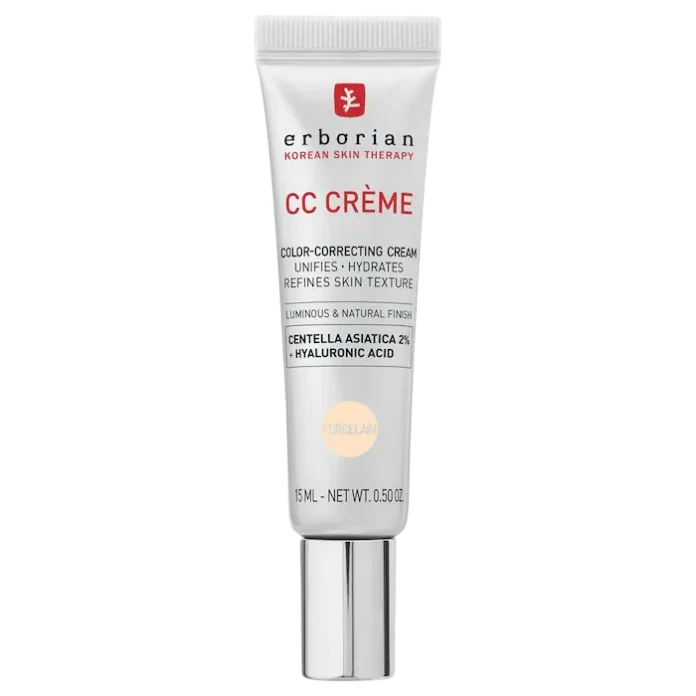 CC-крем с эффектом коррекции тона и естественного сияния Erborian CC Cream - Porcelain 15ml