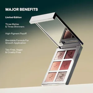 Палетка теней PATRICK TA Major Dimension Dream Date Eyeshadow Palette - Holiday vacances