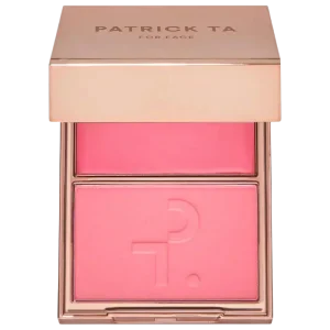 Дуэт кремовых и пудровых румян PATRICK TA Major Headlines Double-Take Crème & Powder Blush Duo - She's That Girl