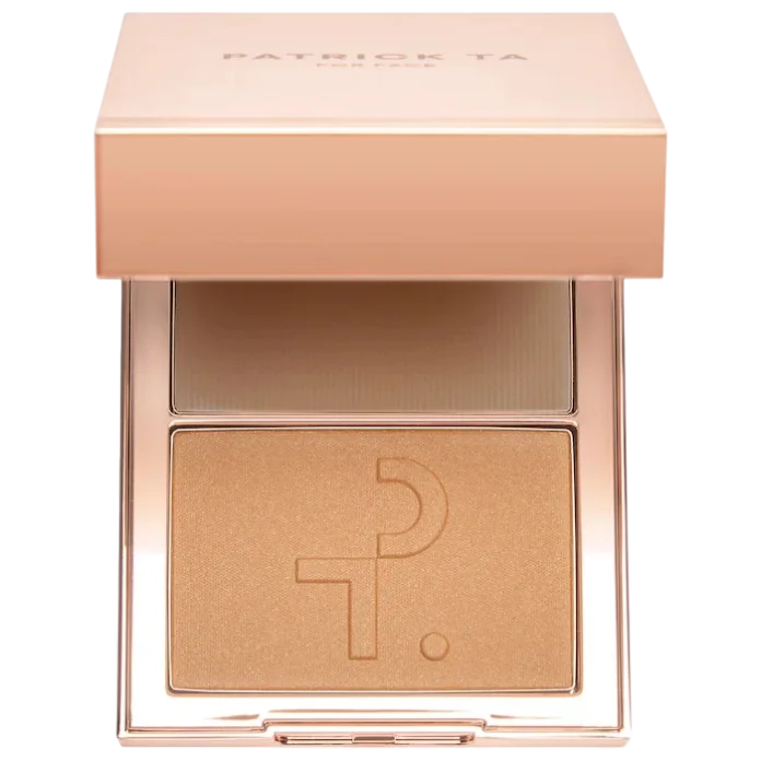 Дуэт кремового контура и пудрового бронзера PATRICK TA Major Sculpt Crème Contour & Powder Bronzer Duo - She's Statuesque