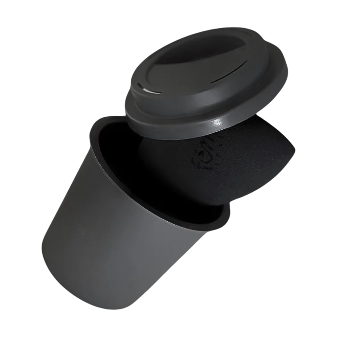 Makiyaj sponji FEMI Midnight Glam, saqlash stakanchasi bilan