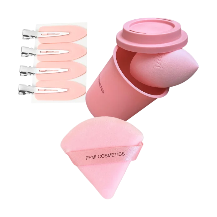 Набор для макияжа FEMI Makeup Trio — Baby Pink