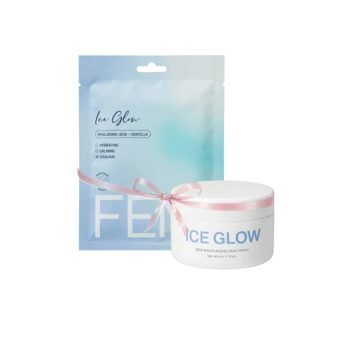 Набор для ухода FEMI ICE GLOW Duo — маска и крем