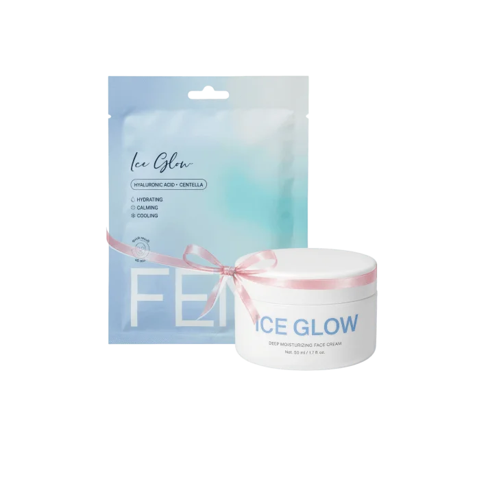 Набор для ухода FEMI ICE GLOW Duo — маска и крем
