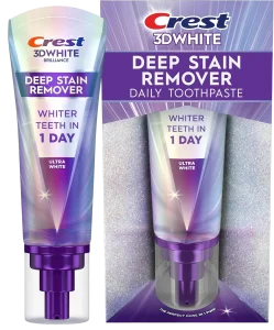 Отбеливающая зубная паста Crest 3DWhite Deep Stain Remover Ultra White - 87g