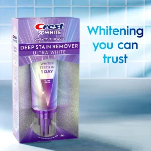Отбеливающая зубная паста Crest 3DWhite Deep Stain Remover Ultra White - 87g