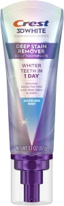 Отбеливающая зубная паста Crest Toothpaste 3DWhite Deep Stain Remover Dazzling Mint - 87g