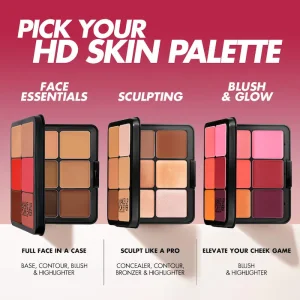 HD-палетка MAKE UP FOR EVER HD Skin Blush & Glow Longwear Cream Face Palette