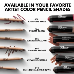 Водостойкий стик MAKE UP FOR EVER Artist Color Crayon - 168 Blazing Fudge