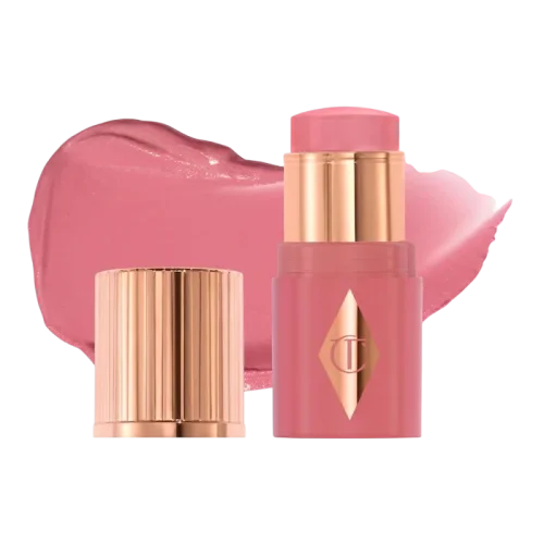 Мини-румяна для губ и щёк Charlotte Tilbury Unreal Lip + Cheek Glow - Rosy Glow
