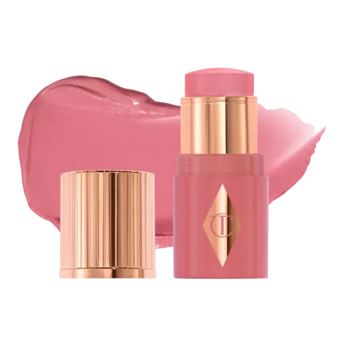 Мини-румяна для губ и щёк Charlotte Tilbury Unreal Lip + Cheek Glow - Rosy Glow