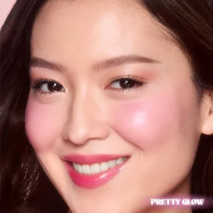 Стик-кремовые румяна для щек и губ Charlotte Tilbury Unreal Lip + Cheek Glow Blush Stick with Hyaluronic Acid - Pretty Glow