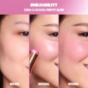 Стик-кремовые румяна для щек и губ Charlotte Tilbury Unreal Lip + Cheek Glow Blush Stick with Hyaluronic Acid - Pretty Glow