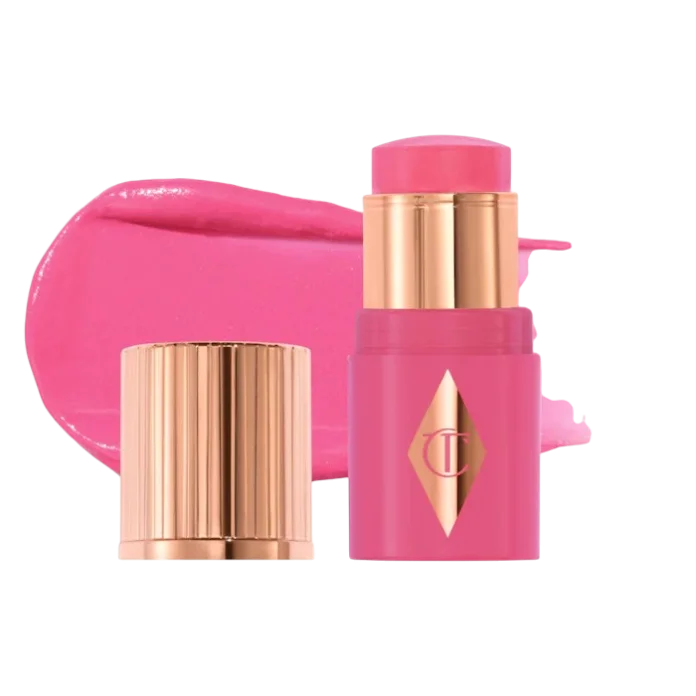 Мини-румяна для губ и щёк Charlotte Tilbury Unreal Lip + Cheek Glow - Pinky Glow
