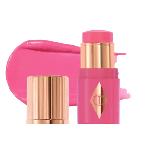 Мини-румяна для губ и щёк Charlotte Tilbury Unreal Lip + Cheek Glow - Pinky Glow
