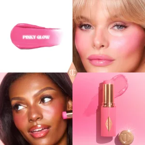 Мини-румяна для губ и щёк Charlotte Tilbury Unreal Lip + Cheek Glow - Pinky Glow
