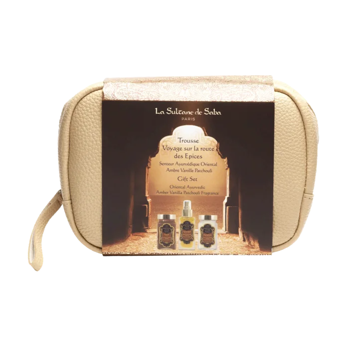 Дорожный набор для тела La Sultane de Saba Ayurvedic, 3 средства