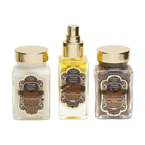 Дорожный набор для тела La Sultane de Saba Ayurvedic, 3 средства
