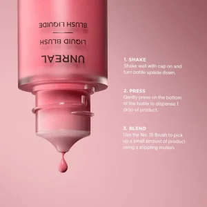 Жидкие румяна Hourglass Unreal Liquid Blush - Vision