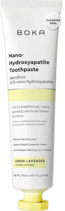 Зубная паста с нано-гидроксиапатитом Boka Nano Hydroxyapatite Toothpaste - Lemon Lavender, 113g