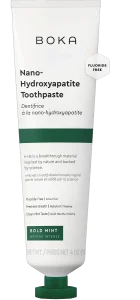 Зубная паста с нано-гидроксиапатитом Boka Nano Hydroxyapatite Toothpaste - Bold Mint, 113g