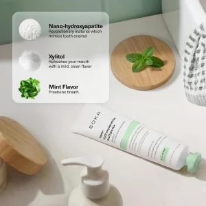 Зубная паста с нано-гидроксиапатитом Boka Nano Hydroxyapatite Toothpaste - Ela Mint, 113g