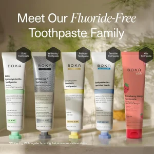 Зубная паста с нано-гидроксиапатитом Boka Nano Hydroxyapatite Toothpaste - Ela Mint, 113g