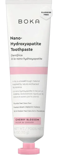 Зубная паста с нано-гидроксиапатитом Boka Nano Hydroxyapatite Toothpaste - Cherry Blossom, 113g