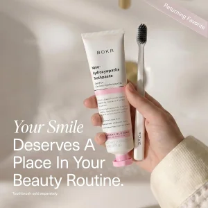 Зубная паста с нано-гидроксиапатитом Boka Nano Hydroxyapatite Toothpaste - Cherry Blossom, 113g