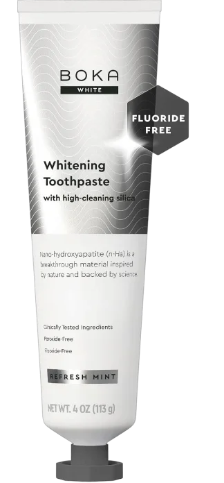 Зубная паста с нано-гидроксиапатитом Boka Nano Hydroxyapatite Toothpaste - Whitening, 113g