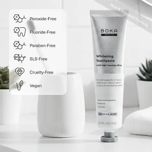 Зубная паста с нано-гидроксиапатитом Boka Nano Hydroxyapatite Toothpaste - Whitening, 113g
