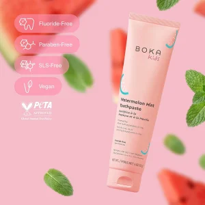 Детская зубная паста с нано-гидроксиапатитом Boka Nano Hydroxyapatite Toothpaste - Watermelon Mint, 113g