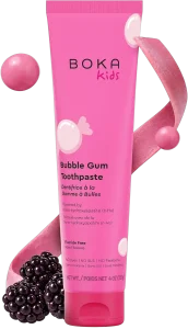 Детская зубная паста с нано-гидроксиапатитом Boka Nano Hydroxyapatite Toothpaste - Bubble Gum, 113g