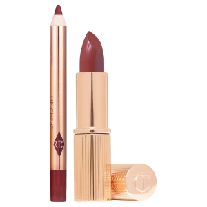 Charlotte Tilbury Pillow Talk Lip Kit mini lab to'plami - Pillow Talk Deep