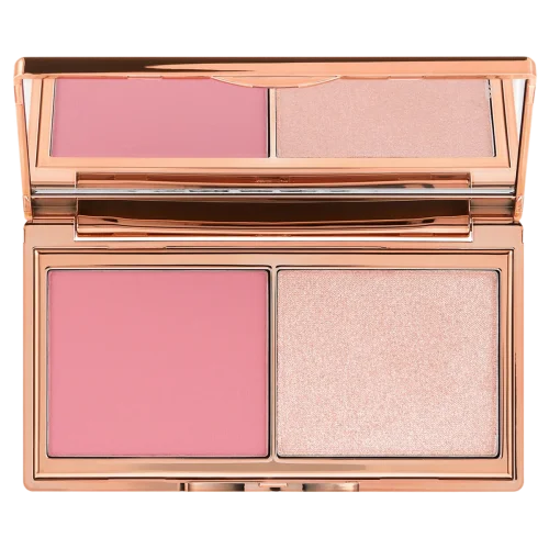 Мини-палетка румян и хайлайтера Charlotte Tilbury Hollywood Blush & Glow Glide - Fair/Medium