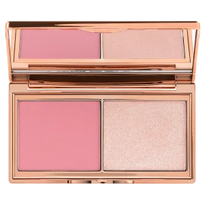 Мини-палетка румян и хайлайтера Charlotte Tilbury Hollywood Blush & Glow Glide - Fair/Medium