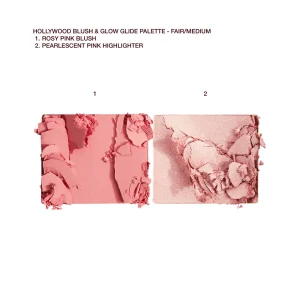 Мини-палетка румян и хайлайтера Charlotte Tilbury Hollywood Blush & Glow Glide - Fair/Medium